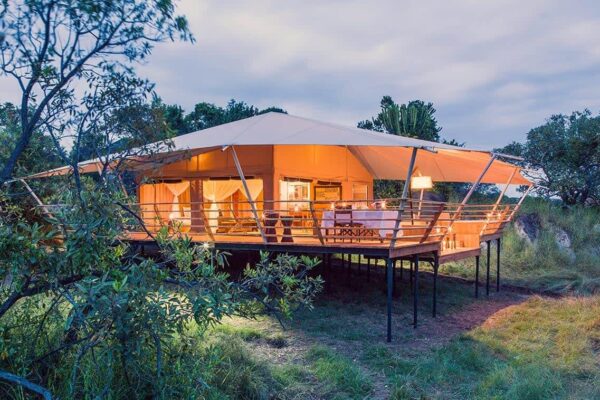Private tented camps Private tented camps